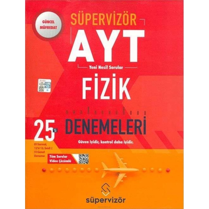 Supervisor Yayınları Ayt Fizik 25 Li Deneme