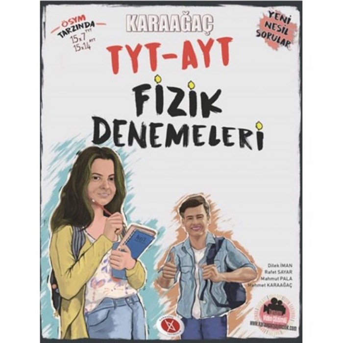 Karaağaç Yayınları Tyt Ayt Fizik Denemeleri