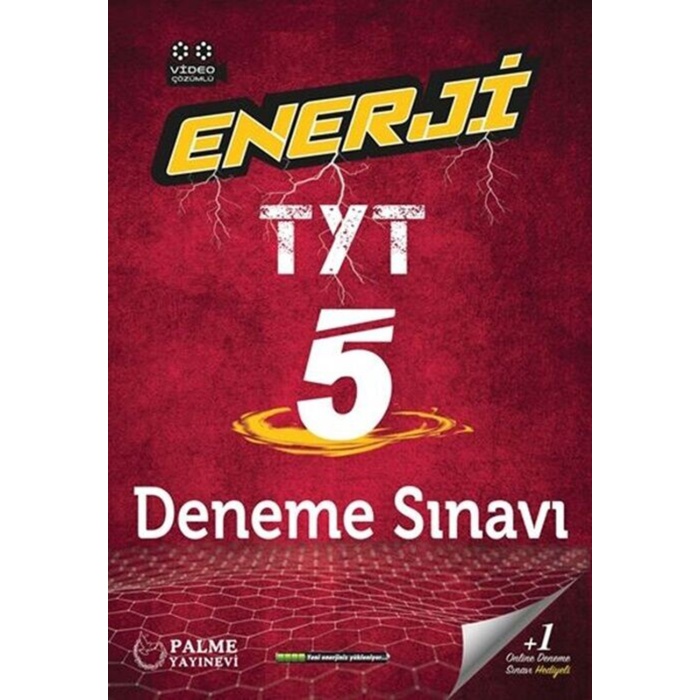 Palme Yayınları Tyt Enerji 5 Deneme Sınavı