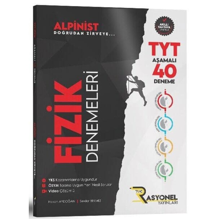 Rasyonel Yayınları Alpinist Tyt Fizik Denemeleri