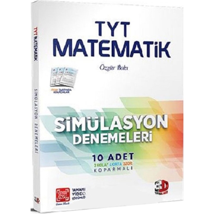 3D Yayınları Tyy Matematik Denemesi