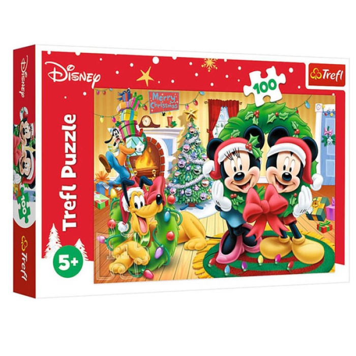 Trefl Puzzle 100 Parça 41x27,5 CM Magic Of Christmas Disney 16365