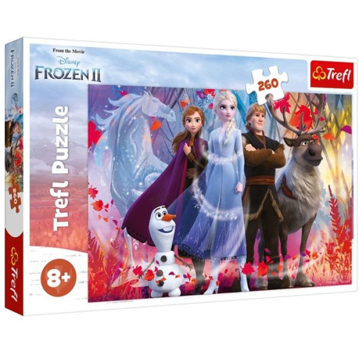 Trefl Puzzle 260 Parça 60x40 Cm In Search Of Adventures Disney Frozen Iı 13250