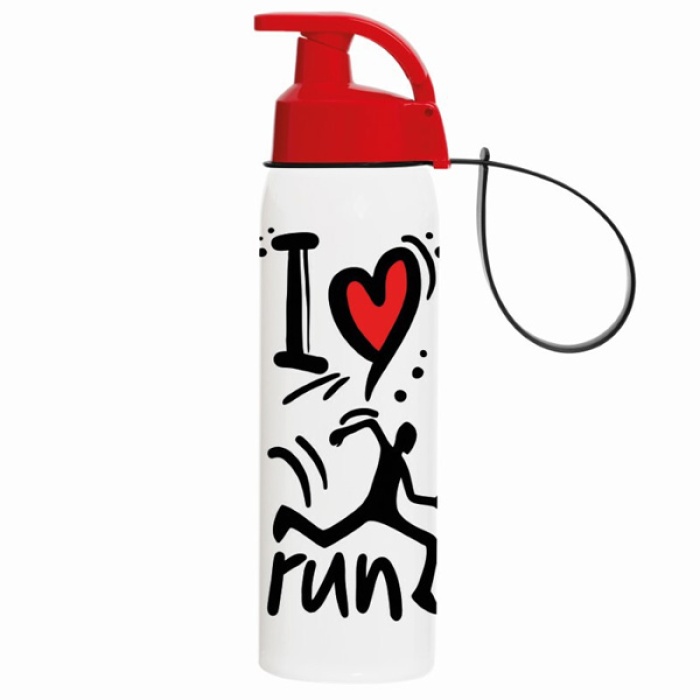 Herevin Matara I Love Run Askılı Opak Desenli 0,5 LT 161415-010