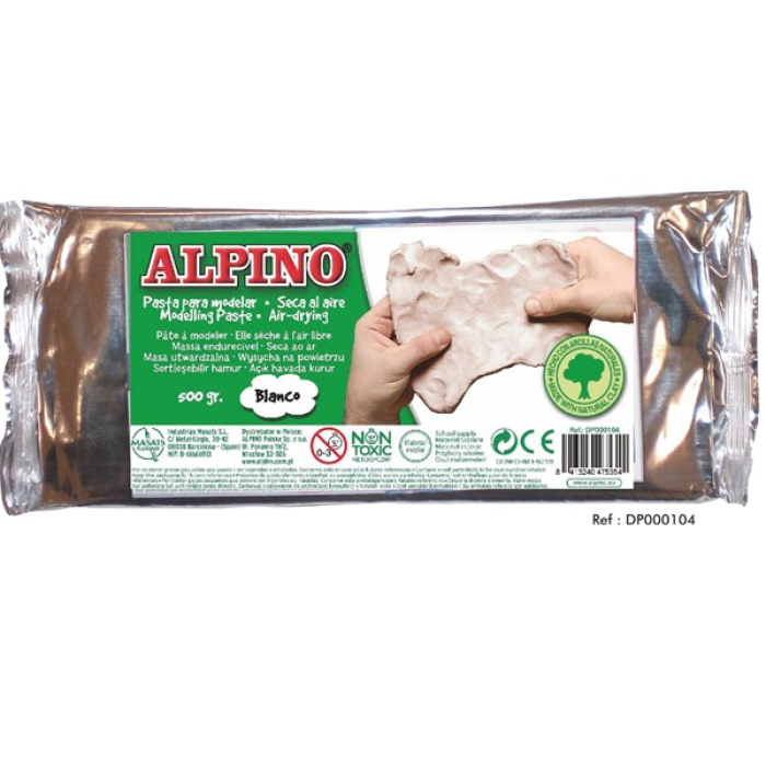 Alpino Seramik Hamuru 500 GR Beyaz DP000104