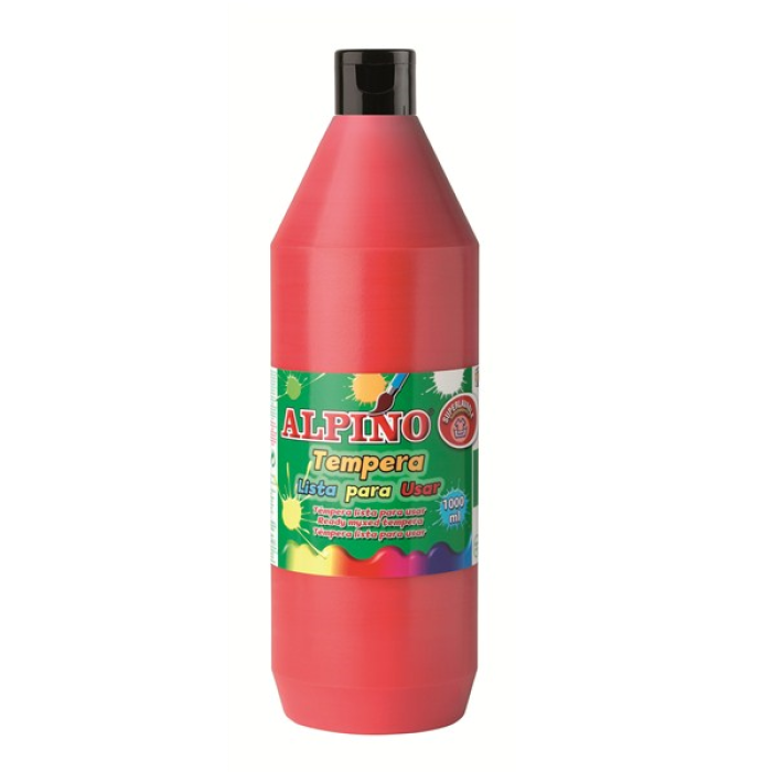 Alpino Sulu Boya Tempera Kırmızı 500 ML DM-0174