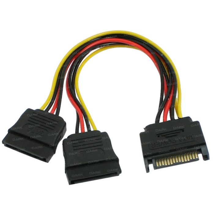 Dark P202 15Pin SATA - 2x15Pin SATA Dönüştürücü Kablo