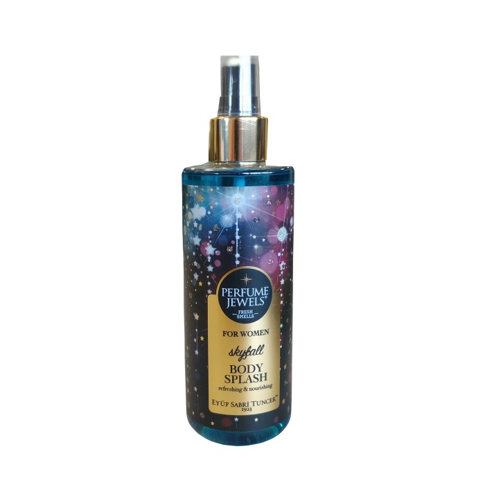 Eyüp Sabri Tuncer PJ Body Splash Skyfall 250 ml Bayan Vücut Parfümü Canlandırıcı ve Besleyici