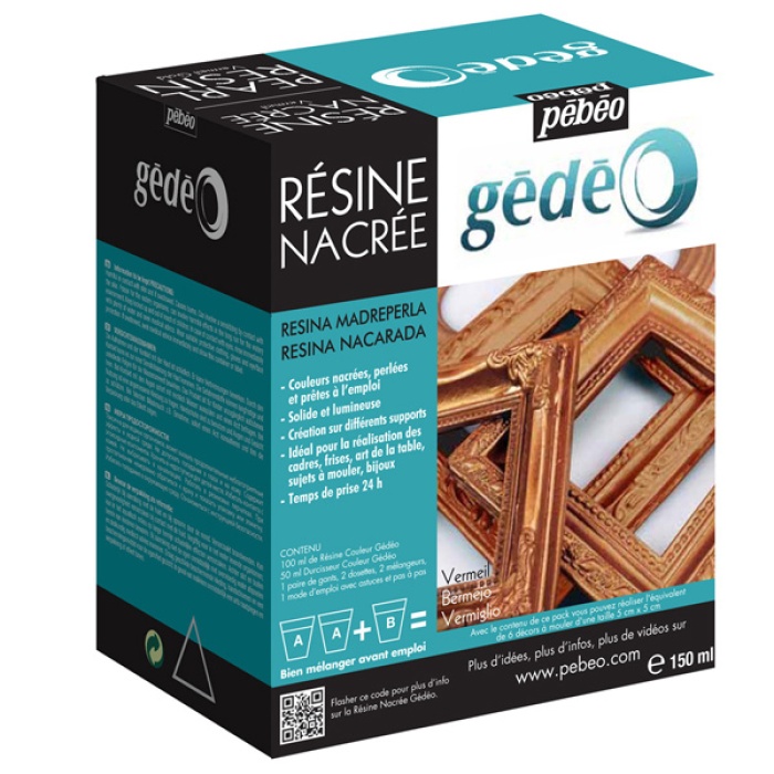 Pebeo Kit Gedeo Yakut Sedef Reçine 150 ML 766162