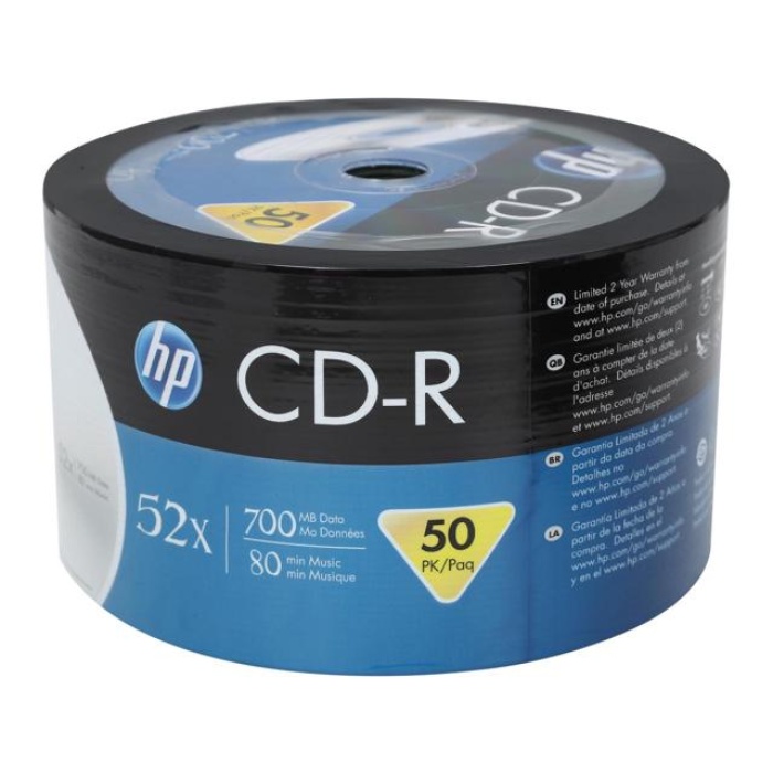 Hp Cd-R 700Mb-80Mın 52X 50 li Shrink