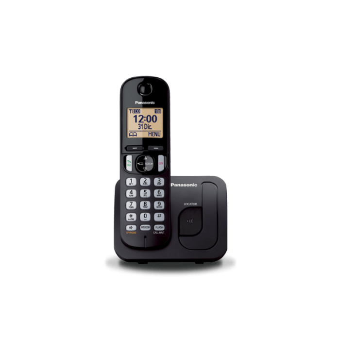 Panasonic KX-TGC210 Siyah Telsiz Dect Telefon