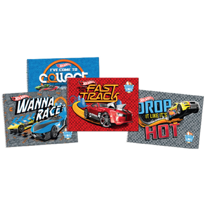 Gıpta Resim Defteri Spiralli 15 YP 25x35 Hot Wheels 5437