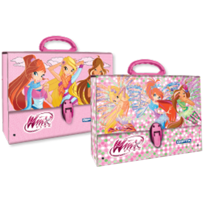 Gıpta Saplı Kutu Dosya 25x35 Winx Club 3106