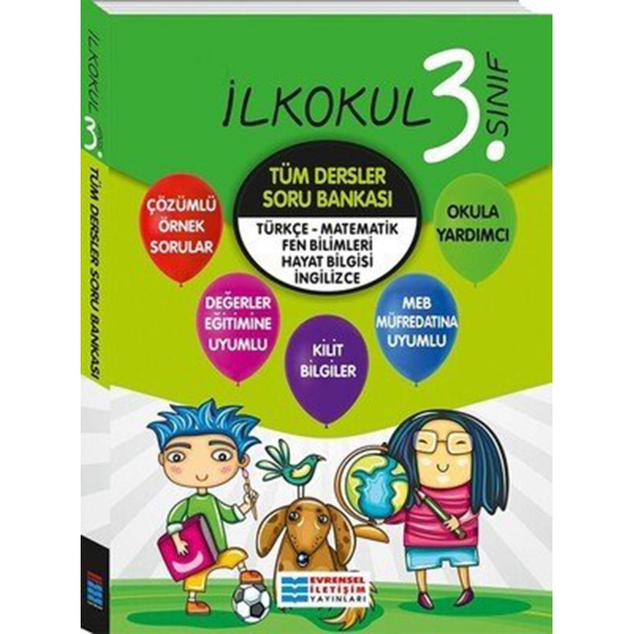 Evrensel İletişim Yayınları 3. Sınıf Tümdersler Soru Bankası