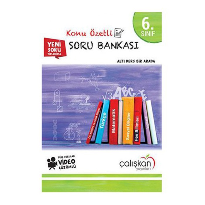 Çalışkan Yayınarı 6. Sınıf Konu Özetli Soru Bankası