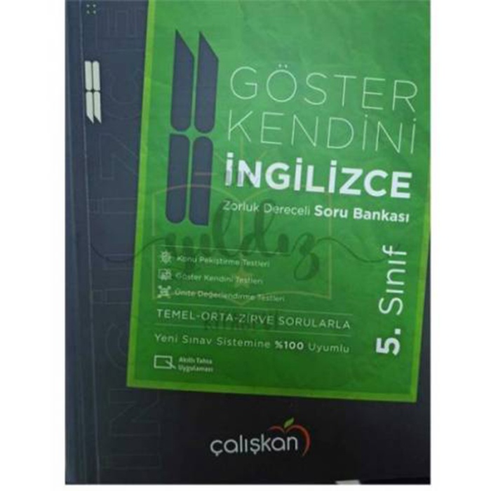 Çalışkan Yayınları 5. Sınıf Göster Kendini İngilizce Soru Bankası