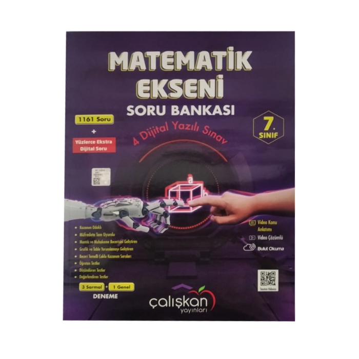 Çalışkan Yayınları 7. Sınıf Matematik Ekseni Soru Bankası