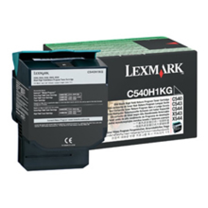 Lexmark C540H1KG 2.500 Sayfa Black Siyah Toner C540-543-544 X543-544-546-548