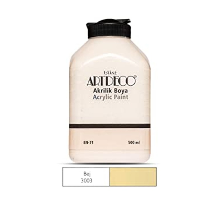 Artdeco Akrilik Boya 500 ML Bej 3003