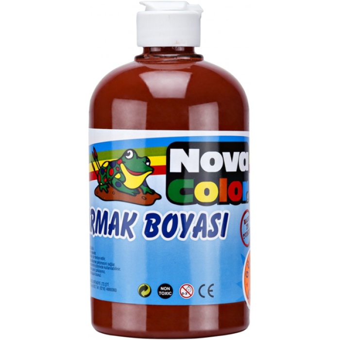 Nova Color Parmak Boyası Kahverengi 500 GR NC-376