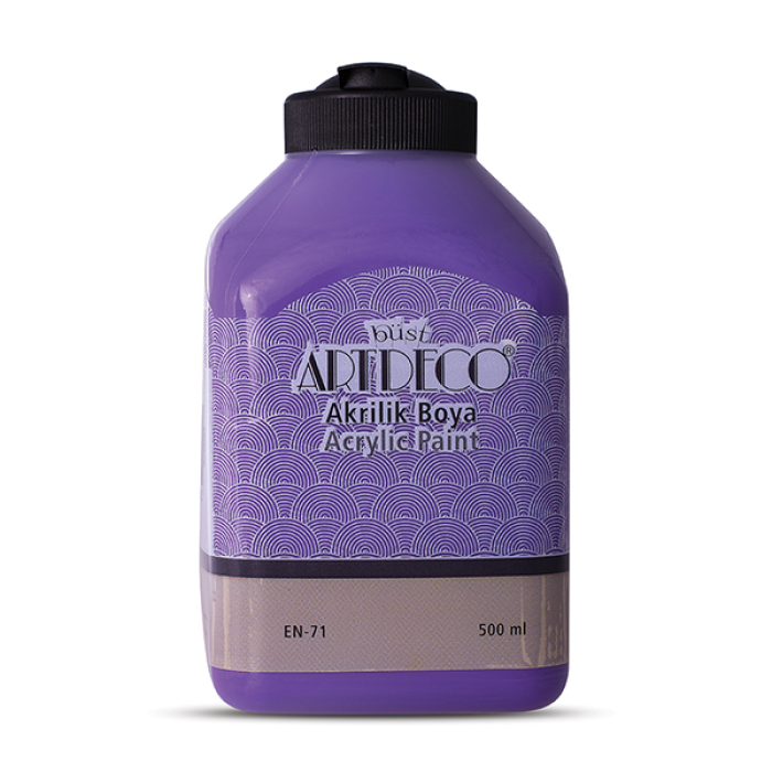 Artdeco Akrilik Boya 500 ML Mor 070L-3608