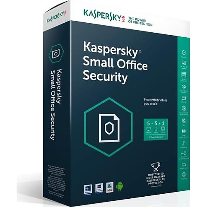 Kaspersky Small Office Security 5Pc+5Md+1Fs 3 Yıl Box