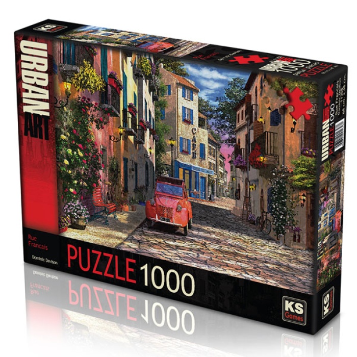 Ks Games Puzzle 1000 Parça Rue Francais/Dominic Davison 11358