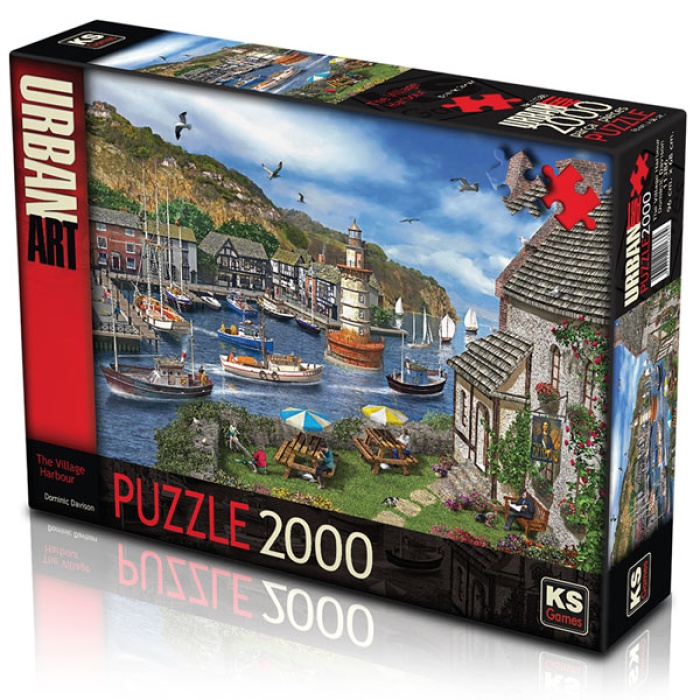 Ks Games Puzzle The Village Harbour Dominic Davis 11386