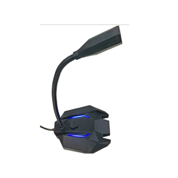 Snopy SN-110M Siyah Led Işıklı Usb Gaming Oyuncu Masaüstü Mikrofon