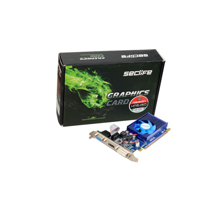 Seclife Radeon HD5450 1Gb Ddr3 64Bit Dvı Hdmı Vga Ekran Kartı