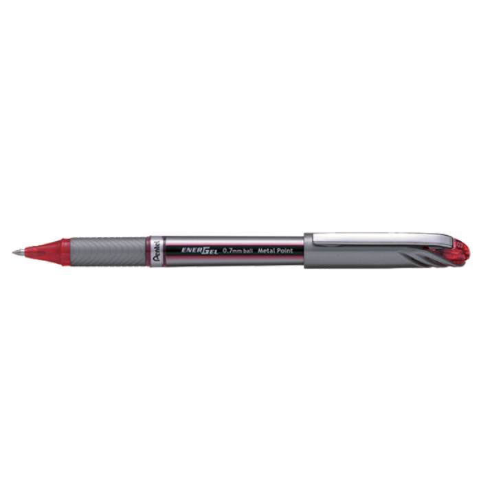 Pentel Roller Kalem Energel Likit Kırmızı BL27-B