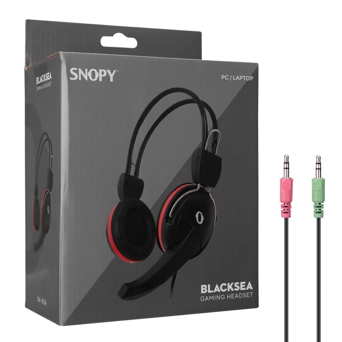 Snopy SN-88A BLACKSEA Gaming Oyuncu Mikrofonlu Kulaklık