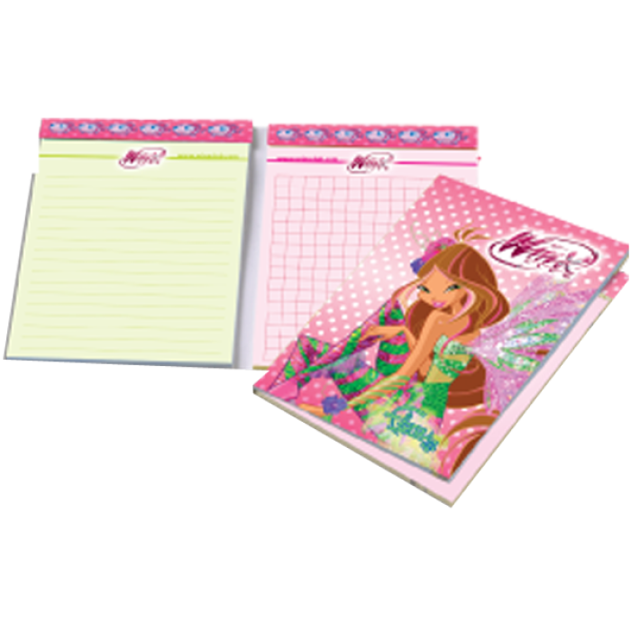 Gıpta Bloknot İkili ( 36 Lı Stand ) A7 Winx Club 3119