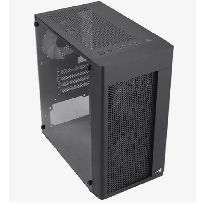 Aerocool-AE HEXFR 500 Hexform 500W 3x120mm FRGB USB 3.0 Mini Tower Kasa