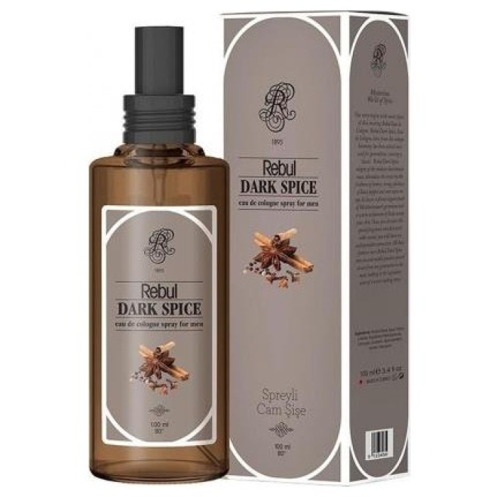 Rebul Dark Spice125 ml Pet  Spreyli Kolonya