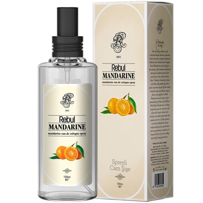 Rebul 125ml Mandarine Spreyli Kolonya Pet