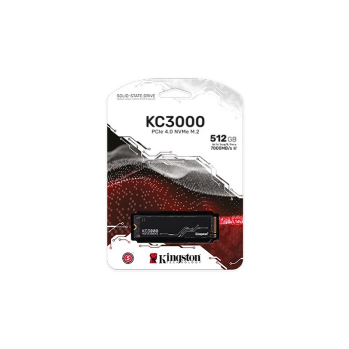 Kingston 2TB KC3000 7000MB-7000MB-S PCIe 4.0 NVMe M.2 SSD Disk SKC3000D-4096G