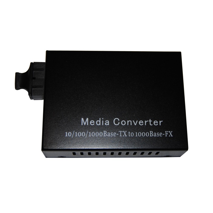 Beek BN-GS-SC-SM20 10-100-1000BaseT-1000LX Media-Rate Converter, SM, SC, 20 km