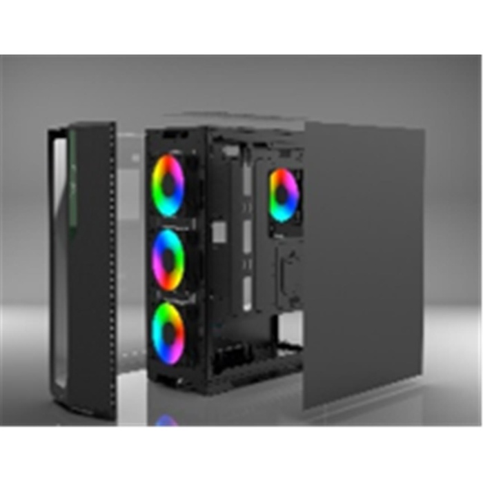 Inca Emg-17XN 4X1200mm Kumandalı ARGB Fan Gaming Computer Case