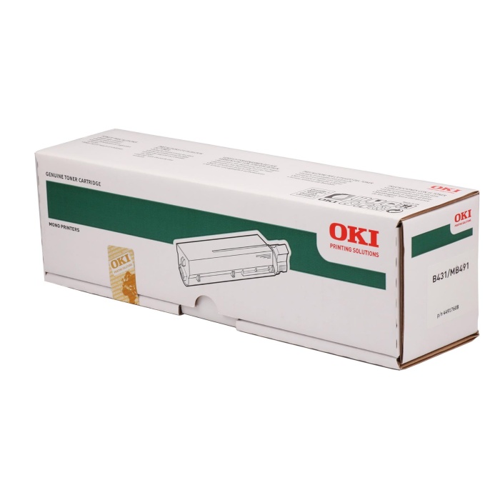 Oki B431-491 12 Bin Sayfa Black Siyah Toner 44917608