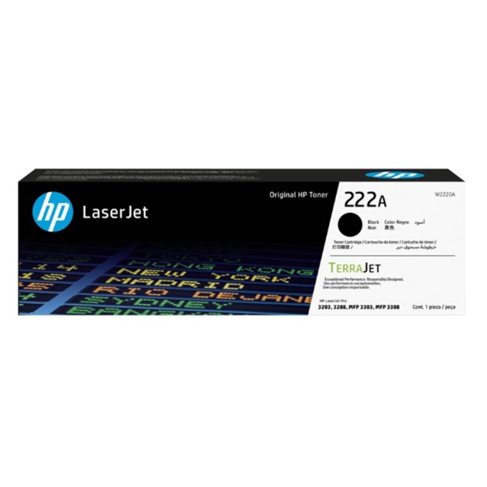 Hp 222A Black Siyah 1.300 Sayfa Toner W2220A