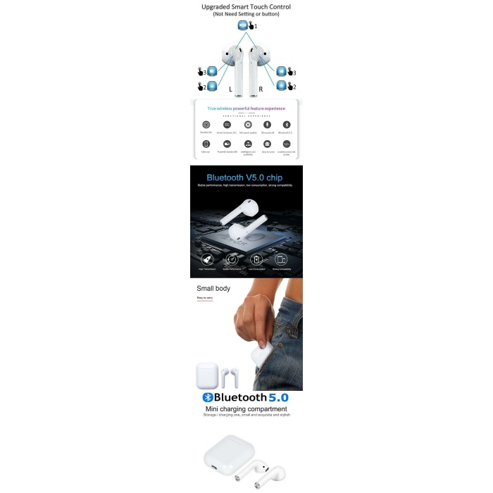 i16Xs TWS Bluetooth Kablosuz Kulaklık