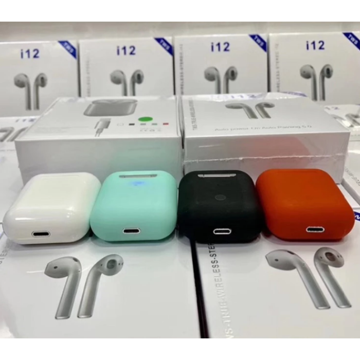 Inpods Tws  Dokunmatik Bluetooth Kulaklık 5.0 Versiyon-Kırmızı