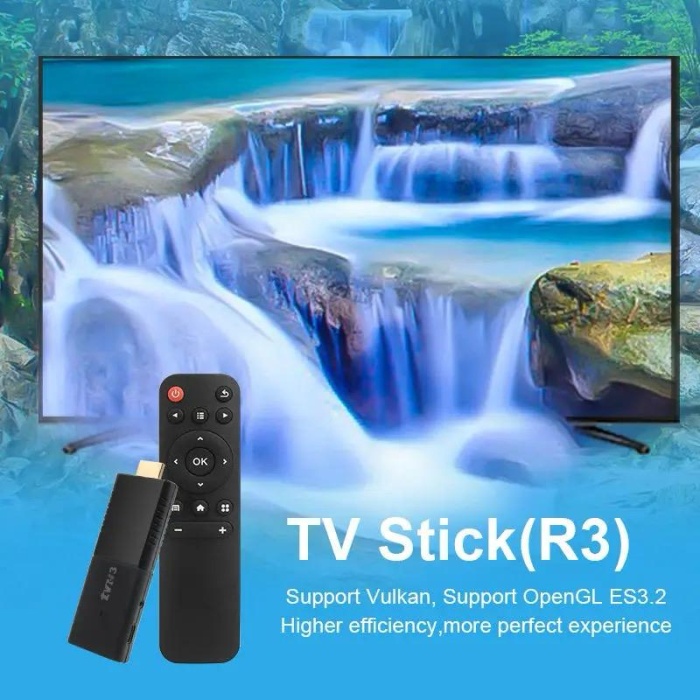 TVR3 TV Stick  1080P 4K Android 12.1 + 16GB Wifi akıllı medya oynatıcı tv Stick