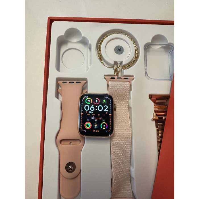 Watch 9 Mini 41mm Yeni Nesil Kordon Kilitli Akıllı Saat Ios Ve Android Uyumlu Koruma Kılıfı Hediyeli