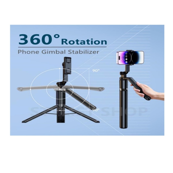 Kumandalı Selfie Çubuğu 3 Ayaklı Tripod r16