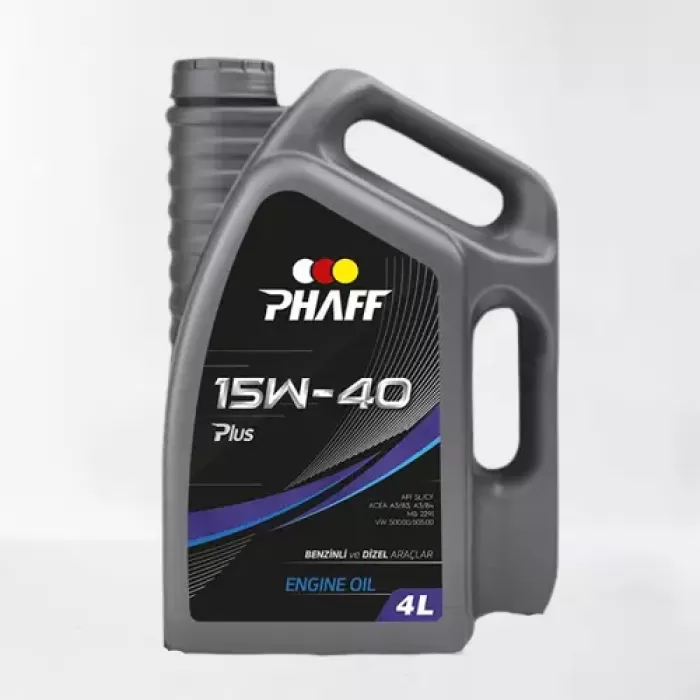 PHAFF-0615404 MOTOR YAĞI 15W/40 4LT API SL / CF