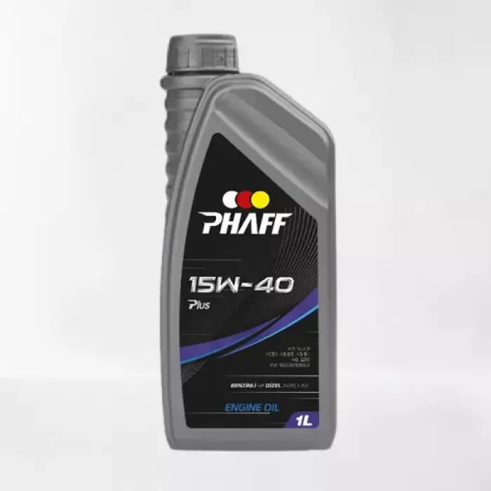 PHAFF-0615401 MOTOR YAĞI 15W/40 1LT API SL / CF