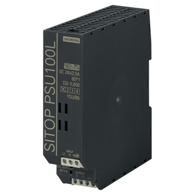 6EP1332-1LB00 SITOP PSU100L 24 V/2.5 A Stabilized power supply input: