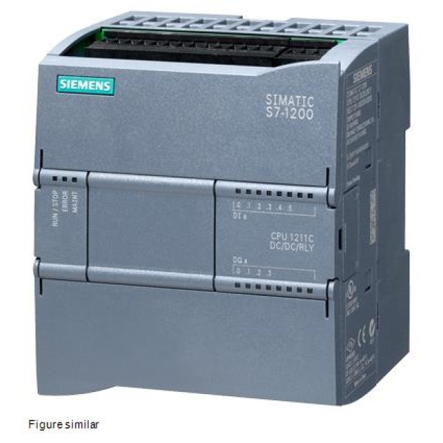 6ES7211-1HE40-0XB0 SIMATIC S7-1200, CPU 1211C, compact CPU, DC/DC/relay,